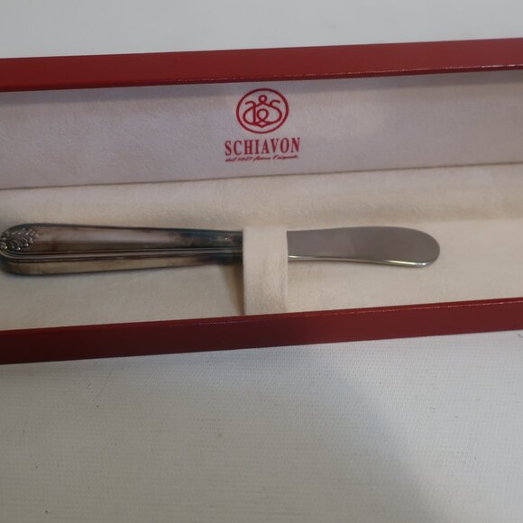 Vintage Schiavon Silver Butter Knife - Picture 4 of 4
